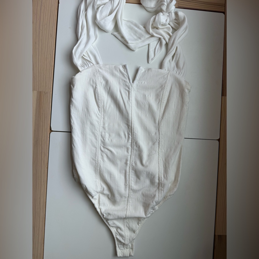 Free People Bodysuit with ties - Picture 9 of 13